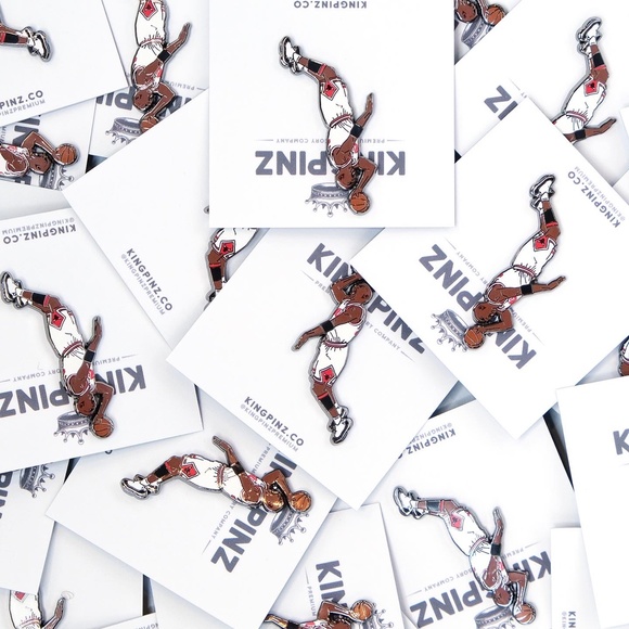 Jordan '96 Home Lapel Pin - Picture 2 of 2